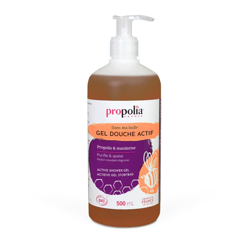 Active Propolis & Mandarin Shower Gel  SLS / SLES Free - Image 4