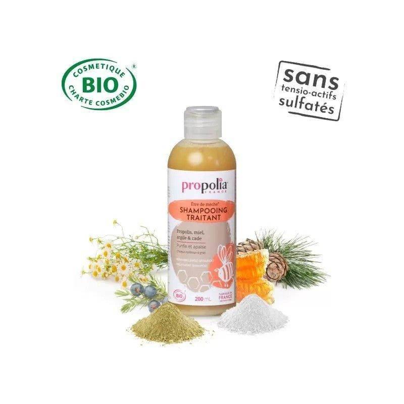 Organic Shampoo Propolis Honey Clay - Sulphate Free - Image 3