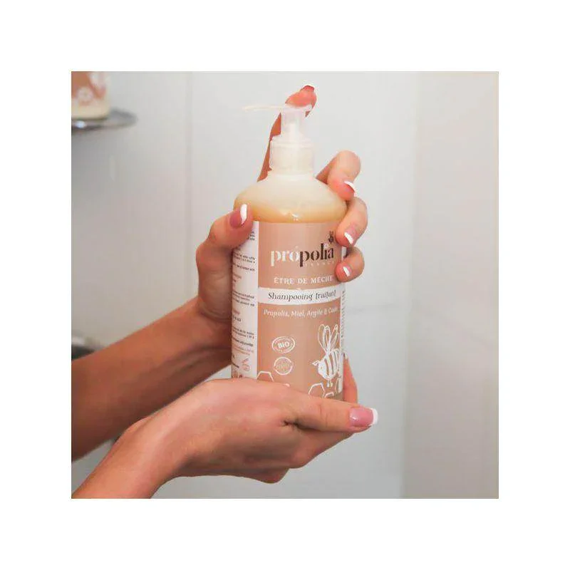 Organic Shampoo Propolis Honey Clay - Sulphate Free - Image 5