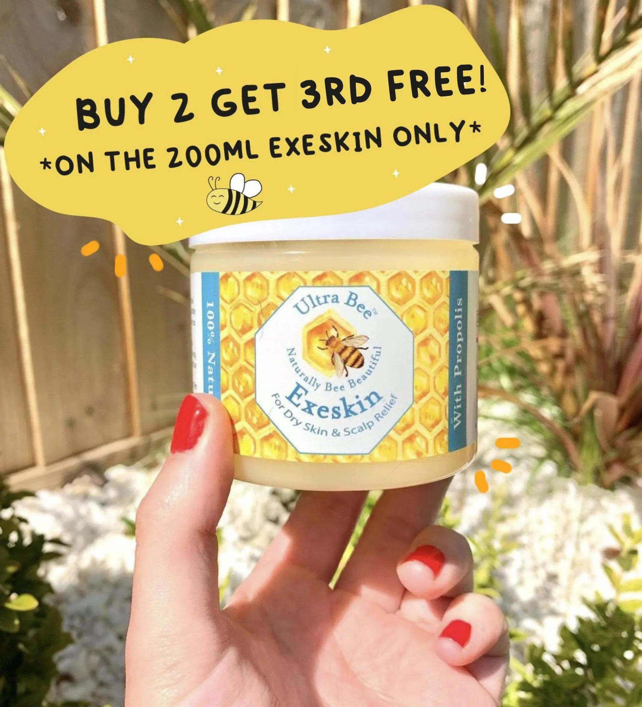 100% Natural Exeskin Balm - Dry Skin & Scalp - Image 6