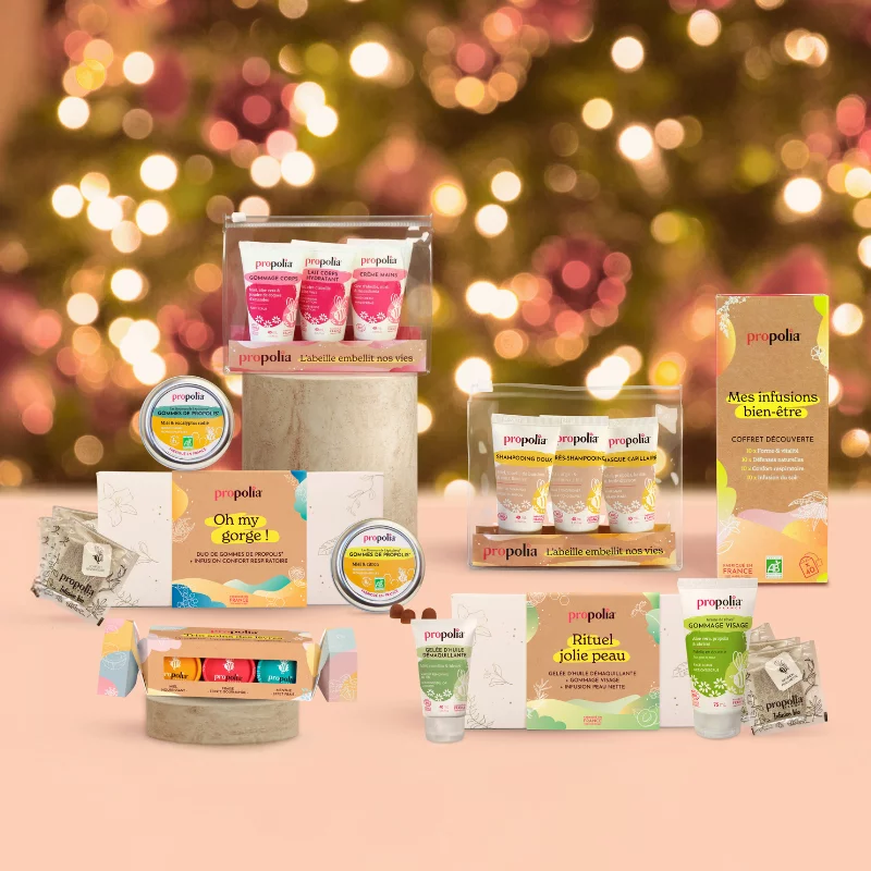 Gift Box Soft Propolis Pastilles and Breathe easy Herbal Tea - Image 3