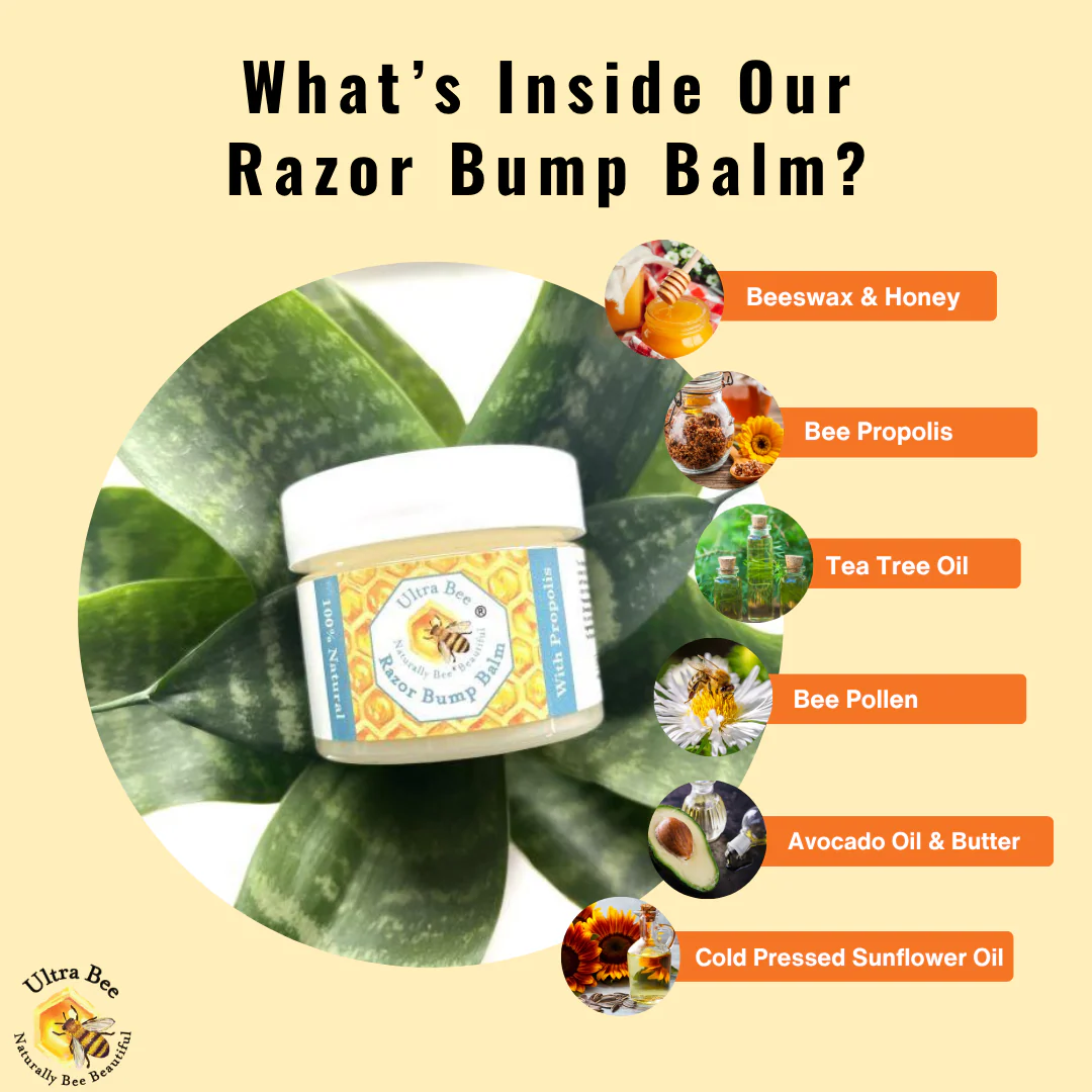 100% Natural After Shave Bump Balm - Image 3