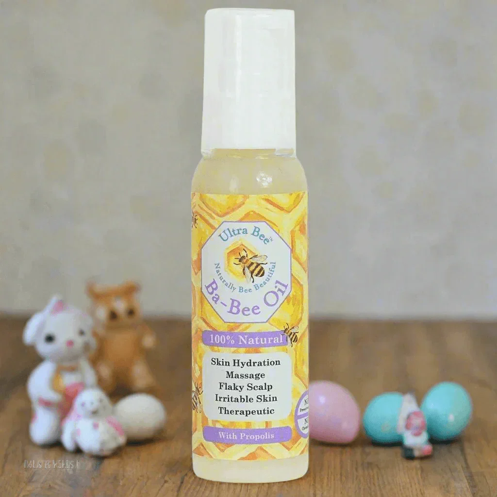 100% Natural  Gentle BaBee Oil Honey Coconut, Calendula & Lavender 100ml - Image 7