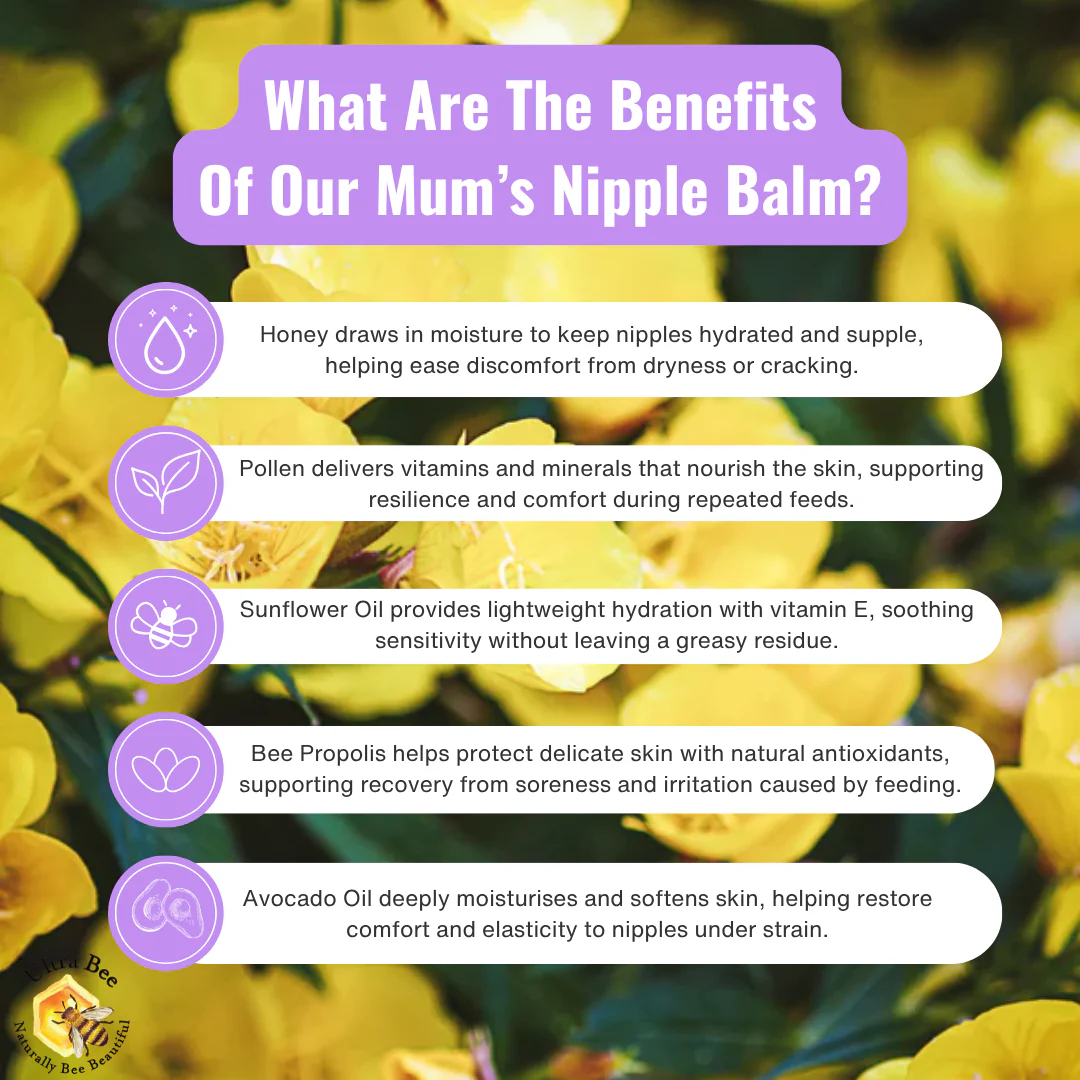 100% Natural Breastfeeding Nipple Relief Balm 50ml - Image 4