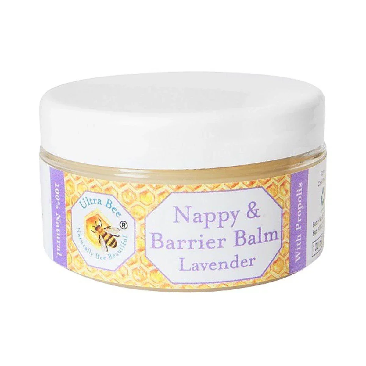 100% Natural Nappy & Barrier Balm Lavender 100ml - Image 8