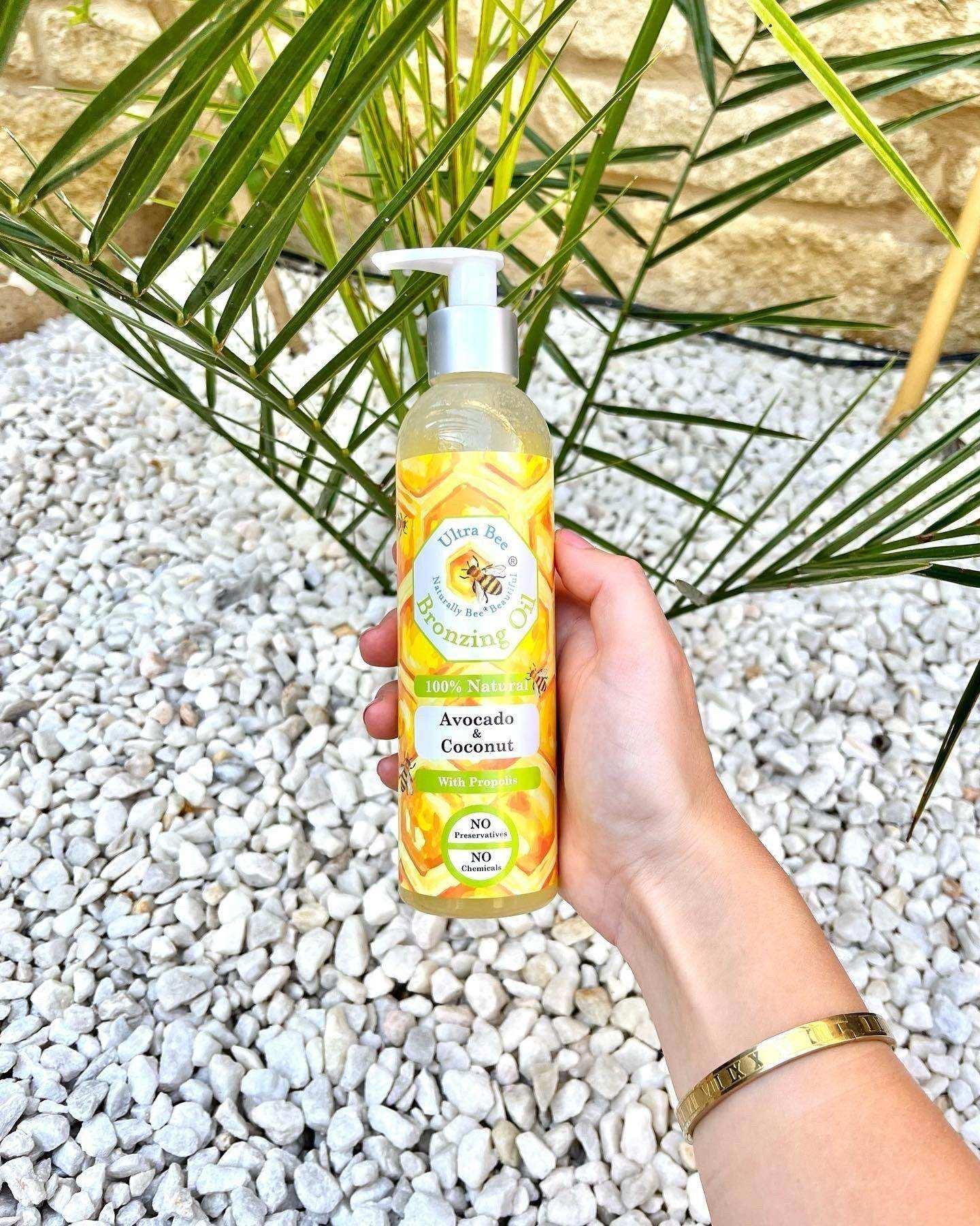 100% Natural  BRONZING Tanning Oil - Avocado & Virgin Coconut oil 250ml - Image 6