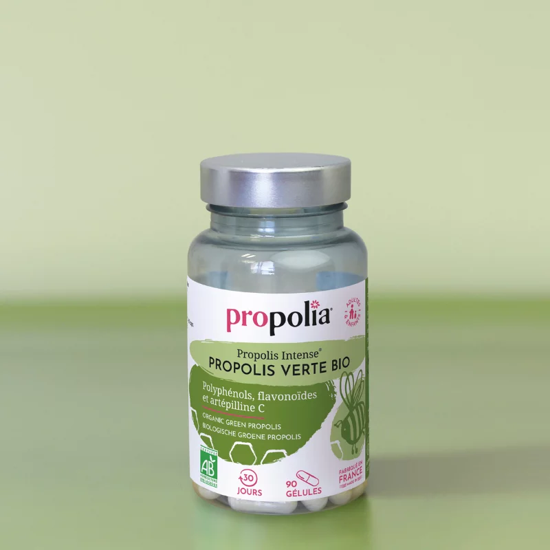 Organic Green Propolis Capsules (90) - Image 3