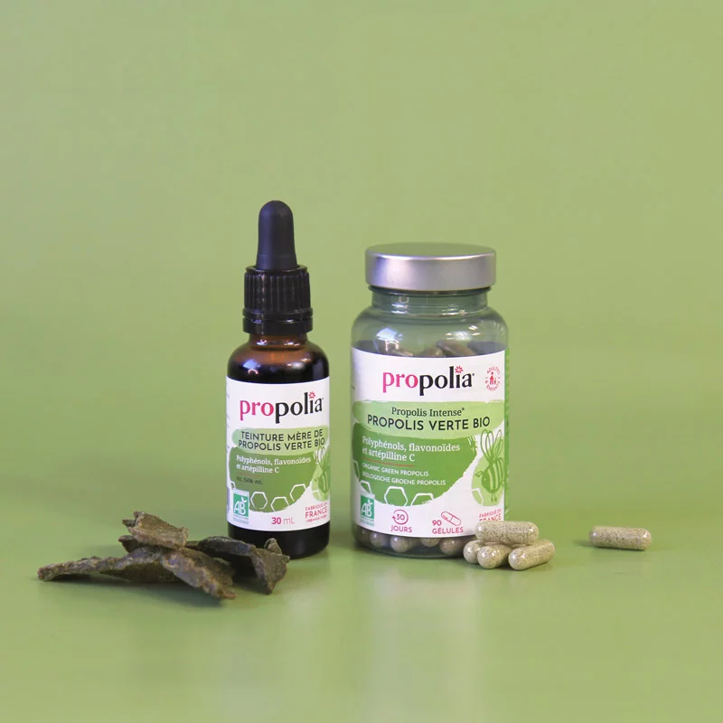 Organic Green Propolis Capsules (90) - Image 4