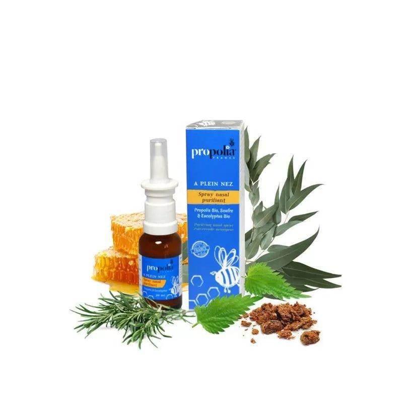 Organic Cleansing Nasal Spray - Propolis,Thyme and Eucalyptus 20ml - Image 3