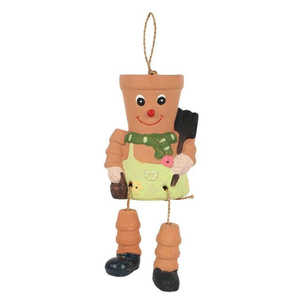Terracotta Pot Man and Planter - Image 3