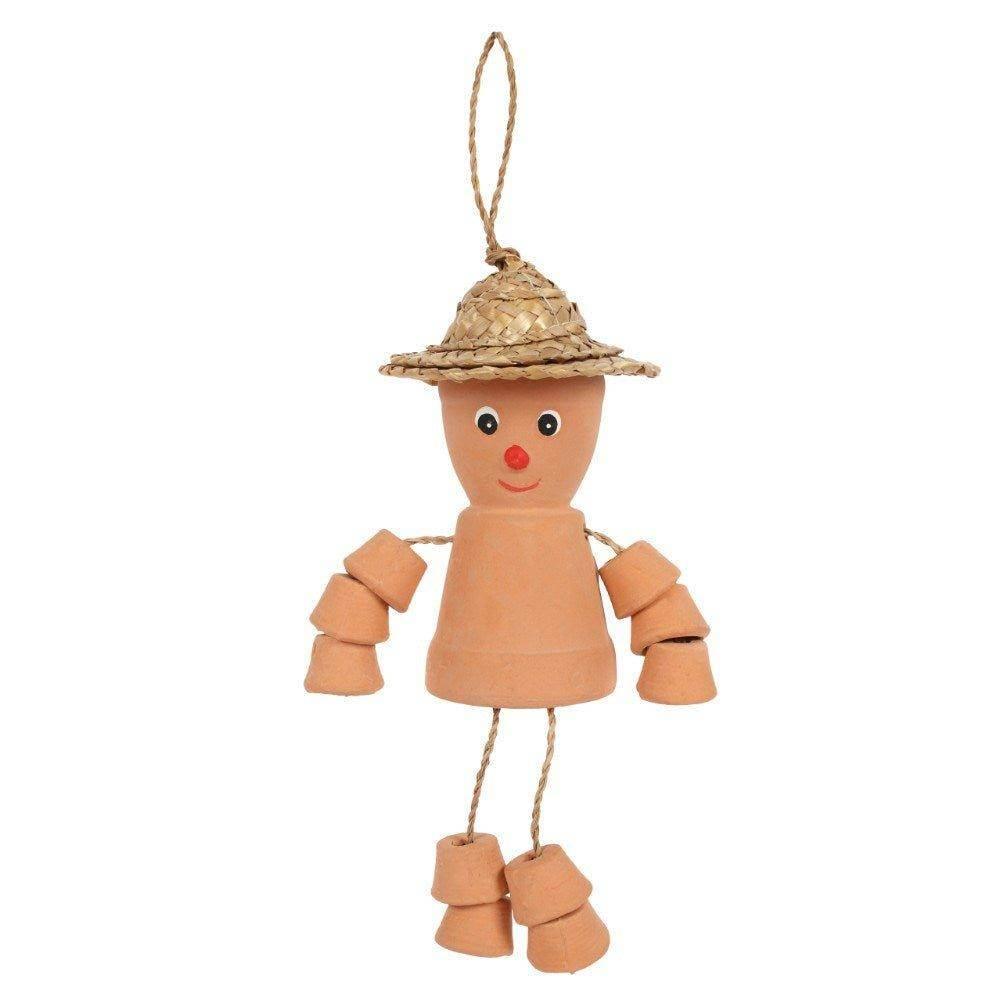 Terracotta Pot Man and Planter - Image 6